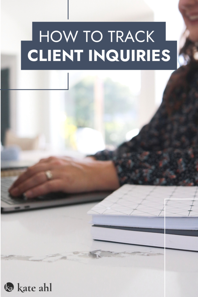 Tracking who, what, when, and where of client inquiries is not only important to your client acquisition but it’s also important to your marketing. Learn how to track your clients.